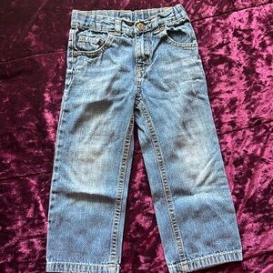 Adjustable waist jean